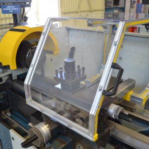 PROTEÇÃO ROLO CORTINA - TORNO NR12 - Imagem 5